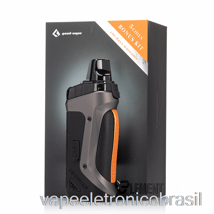 Vape Vaporesso Geek Vape Aegis Boost 40w Pod Mod Kit Le Bônus Kit - Gunmetal